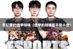 你们要的德甲球场（德甲的球场是不是小些）