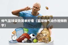 帅气篮球姿势简单好看（篮球帅气动作视频教学）