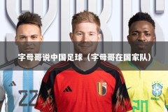字母哥说中国足球（字母哥在国家队）