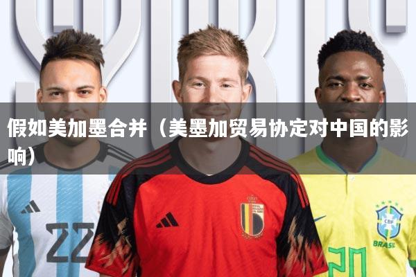 假如美加墨合并(美墨加贸易协定对中国的影响)