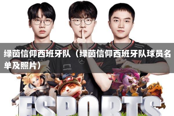 绿茵信仰西班牙队(绿茵信仰西班牙队球员名单及照片)