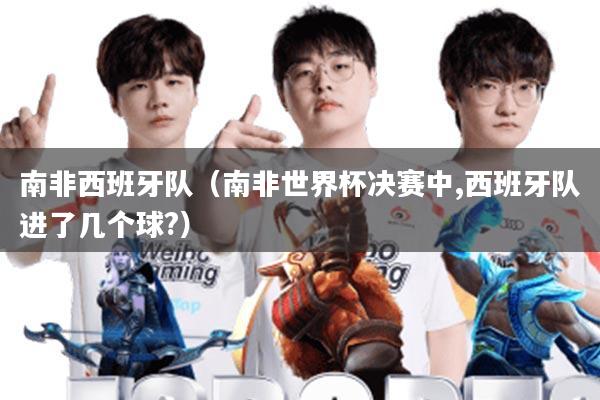 南非西班牙队(南非世界杯决赛中,西班牙队进了几个球?)